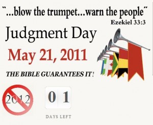 Judgment Day May 21?