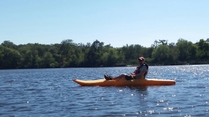 Kayaking on Spring Lake Santa Rosa