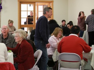 Lunch at the Vine Church of Petaluma