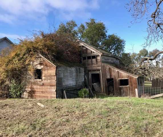 Lorenzo Waugh home outside of Petaluma, built around 1860. 