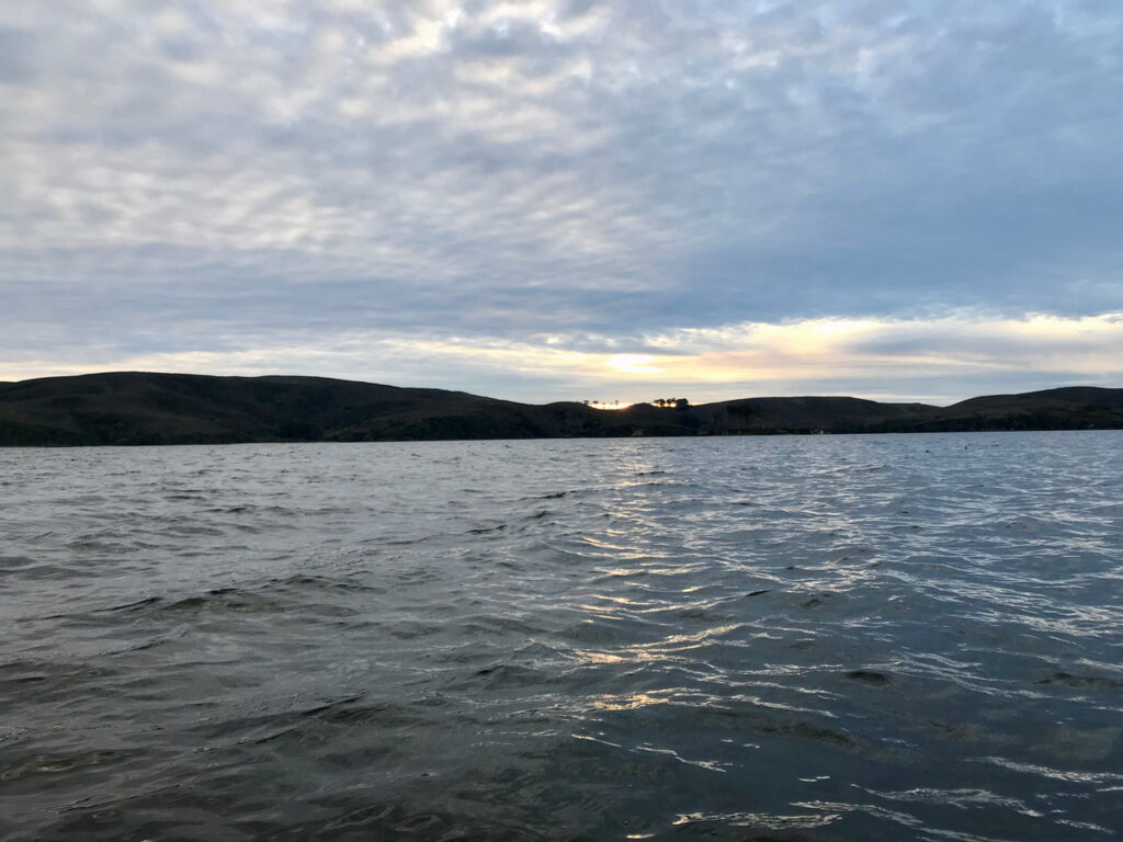 kayaking Tomales Bay